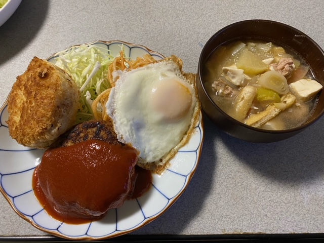 夕飯🙏