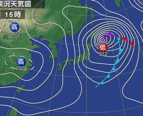 お天気問題！？