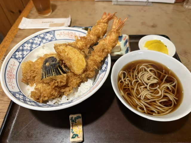 清瀬駅🚃蕎麦🥢尾張屋さんにて